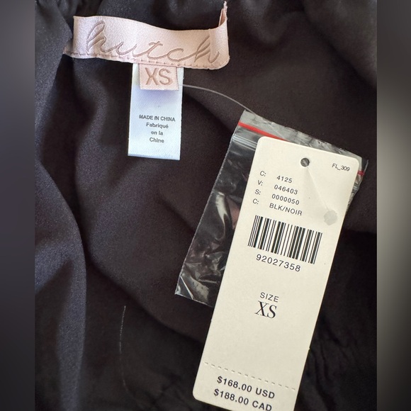 Anthropologie Hutch Classic Black Halter Romper, Size XS - Picture 12 of 12